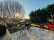 Backyard featuring a concrete patio and a sunny spot at 8430 Stoneman Pl, Charlotte, NC 28217