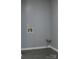 Laundry room with hookups and gray walls at 31655 Pinewood Dr, New London, NC 28127