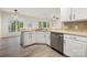 Modern kitchen with stainless steel appliances at 11131 Cypress View Dr, Charlotte, NC 28262