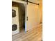 Convenient laundry area with stackable washer and dryer at 6130 Heathstone Ln, Charlotte, NC 28210