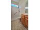 Bathroom with walk-in shower and double vanity at 1001 Jessica Ln, Matthews, NC 28104