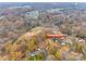 Aerial view of home's location at 110 Yorktowne St in neighborhood, showing the surrounding foliage at 110 Yorktowne St, Fort Mill, SC 29715