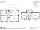 Floor plan illustrating the square footage and layout of both floors of the home at 110 Yorktowne St, Fort Mill, SC 29715