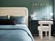 Cozy bedroom with desk and chair and a calendar at 116 Hunt Camp Trl # 11, Davidson, NC 28036