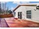 Deck and home exterior with sliding glass doors at 3116 S Legacy Park Blvd, Fort Mill, SC 29707