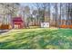 Large backyard with playset and shed at 3116 S Legacy Park Blvd, Fort Mill, SC 29707