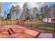 Deck overlooks fenced backyard with playset and shed at 3116 S Legacy Park Blvd, Fort Mill, SC 29707