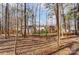 Wooded backyard with home and shed at 3116 S Legacy Park Blvd, Fort Mill, SC 29707