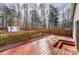 Deck overlooks fenced backyard with playset and shed at 3116 S Legacy Park Blvd, Fort Mill, SC 29707