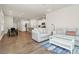 Spacious living room with light gray sofa and coffee table at 5762 Soft Shell Dr, Lancaster, SC 29720