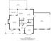 Floor plan of the house showing a spacious layout with multiple bedrooms and bathrooms at 697 Maple Ridge Cir, Salisbury, NC 28147