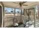 Relaxing screened porch with backyard view and seating at 697 Maple Ridge Cir, Salisbury, NC 28147