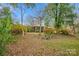 Lush backyard with mature trees provides plenty of shade at 1008 Candlewood Ln, Rock Hill, SC 29730