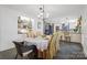 Dining room features a table with seating and an open layout to the kitchen at 1008 Candlewood Ln, Rock Hill, SC 29730