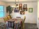 Pleasant dining room featuring a colorful table setting and artistic wall decor at 1008 Candlewood Ln, Rock Hill, SC 29730