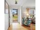 Inviting foyer with hardwood floors and views into the living area at 1008 Candlewood Ln, Rock Hill, SC 29730