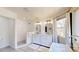 Modern bathroom featuring a double vanity, shower, and free-standing tub at 104 Woodvale Cir, Lincolnton, NC 28092