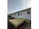 Newly built deck and backyard at 129 Mapleleaf Rd, Statesville, NC 28625