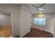 Bright sunroom featuring a vaulted ceiling, and lots of natural light from multiple windows at 1308 Princeton Ave, Gastonia, NC 28054