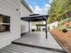 Deck with pergola, offering a relaxing outdoor space at 2565 Meadow Crossing Dr, Dallas, NC 28034