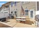 Backyard patio with dining set and grill, offering a perfect outdoor entertaining space at 4146 La Crema Dr, Charlotte, NC 28214