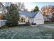 Charming single-story home with a well-manicured lawn, attached garage, and inviting curb appeal at 9709 Calpher Ct, Matthews, NC 28105