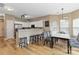 Open-concept dining area seamlessly connects to the kitchen, perfect for gatherings and everyday living at 4609 Emily Pl, Rock Hill, SC 29732