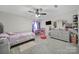 Charming bedroom with a double bed and vanity at 8411 Washoe Pine Ln, Charlotte, NC 28215