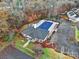 Community pool and parking area at 8411 Washoe Pine Ln, Charlotte, NC 28215