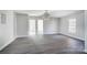 Bright and airy living room with hardwood floors and access to other rooms at 105 Center St, Kings Mountain, NC 28086