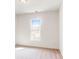 Simple bedroom with carpeted floor and a large window providing natural light at 2078 Van Buren Rd, Sherrills Ford, NC 28673