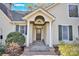 Inviting front entry with stone walkway at 917 Patrick Johnston Ln, Davidson, NC 28036