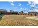 Backyard with gazebo and fenced-in area at 9315 Ames Hollow Rd, Charlotte, NC 28216