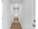 Clean hallway with light walls and wood-look floors at 17 N Arlington St, Salisbury, NC 28144