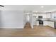 Open concept living space with kitchen and hallway views at 17 N Arlington St, Salisbury, NC 28144