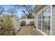 Brick patio and fenced backyard at 2712 New Hamlin Way, Charlotte, NC 28210