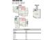 Detailed floor plan showcasing the layout of the basement, first floor, and second floor with dimensions at 5056 Bridge Way, Denver, NC 28037