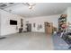 Spacious garage with ample storage and electric car charger at 5056 Bridge Way, Denver, NC 28037