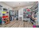 Large walk-in closet with ample shelving and storage at 5056 Bridge Way, Denver, NC 28037