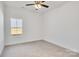 Simple bedroom with carpet flooring and a window at 1535 Solitude Ct, Kannapolis, NC 28081