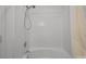 Clean bathroom with a shower/tub combination at 2022 University Heights Ln, Charlotte, NC 28213