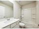 Bathroom with bathtub, toilet and vanity at 3064 Virginia Trail Ct, Fort Mill, SC 29715