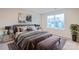 Spacious bedroom with large window and plush bedding at 3064 Virginia Trail Ct, Fort Mill, SC 29715