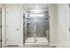 Bright bathroom with a spacious shower and glass enclosure at 3064 Virginia Trail Ct, Fort Mill, SC 29715