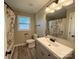 Clean bathroom featuring a vanity, toilet and shower at 3654 Lynwood Dr, Lancaster, SC 29720