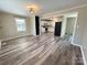 Open concept living area with a view into the kitchen area at 3654 Lynwood Dr, Lancaster, SC 29720