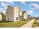 Charming two-story home with a well-manicured lawn and inviting front entrance at 4008 Saphire Ln, Indian Trail, NC 28079