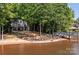 Lakefront view of house and private dock at 800 Lakeview Shores Loop, Mooresville, NC 28117