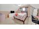 Relaxing bedroom space with carpet, neutral walls and window with natural lighting at 3798 Red Doc Rd, Lancaster, SC 29720