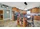 Well-equipped kitchen with stainless steel appliances, wooden cabinets, and a functional island at 3798 Red Doc Rd, Lancaster, SC 29720